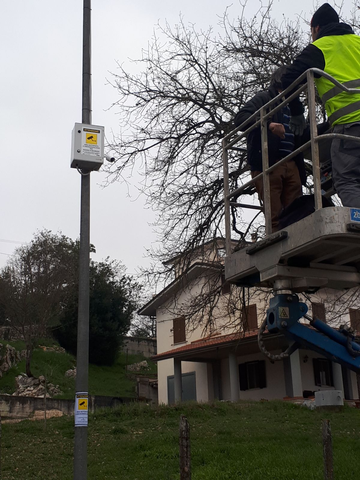 Impianto Videosorveglianza Cittadino Pontecorvo Fr Tft Impianti (2)